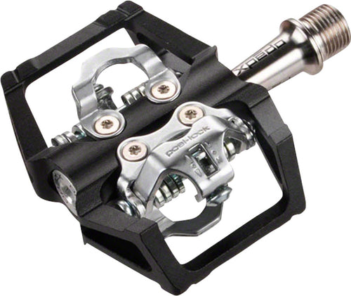 Xpedo-Baldwin-Pedals-Clipless-Pedals-with-Cleats-Aluminum-Chromoly-Steel-PD6275-Bicycle-Pedals