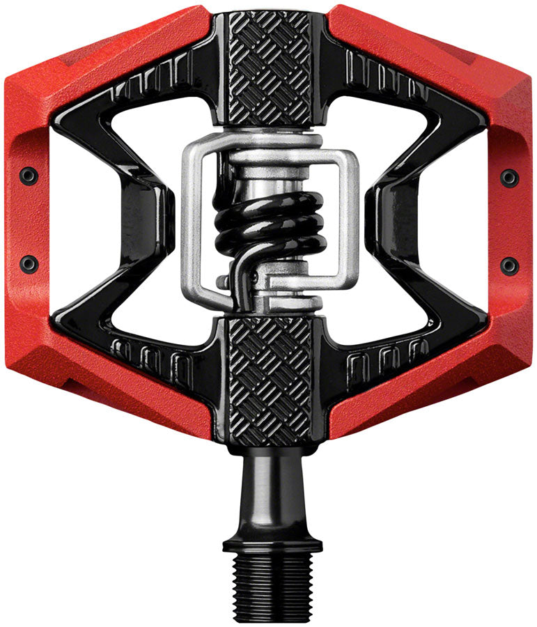Load image into Gallery viewer, Crank Brothers Double Shot 3 Single Side Clipless Pedals 9/16" Aluminum Red/Blk
