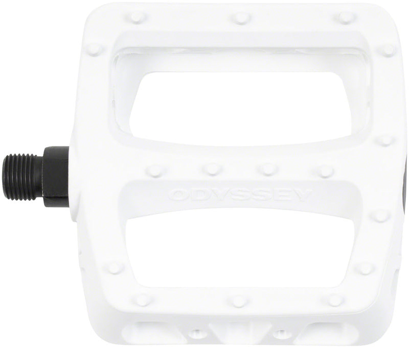 Load image into Gallery viewer, Odyssey Twisted PC Pedals - Platform, Composite/Plastic, 9/16&quot;, White
