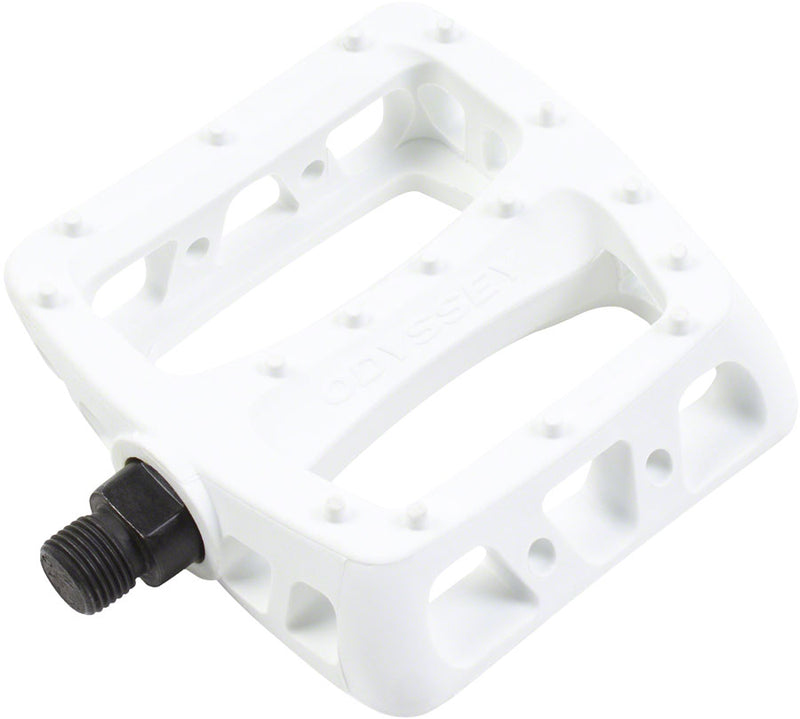Load image into Gallery viewer, Odyssey-Twisted-PC-Pedals-Flat-Platform-Pedals-Composite-Chromoly-Steel-PEDL1591-Bicycle-Pedals
