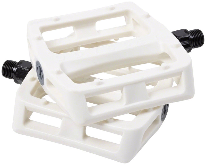 Load image into Gallery viewer, Odyssey Grandstand V2 PC Pedals - Platform, Composite/Plastic, 9/16&quot;, White
