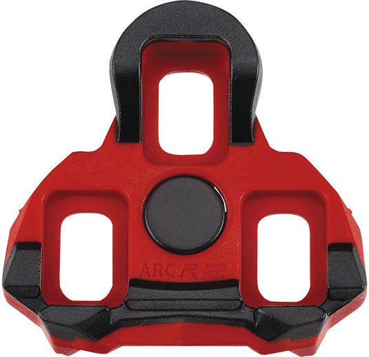 Exustar ARC R2 Look Keo 6 Red Clipless Road Bike Cleats Wide Beam, Universal Compatibility