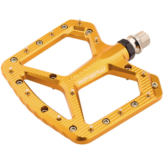 Ripsaw Aluminum Pedals Gold
