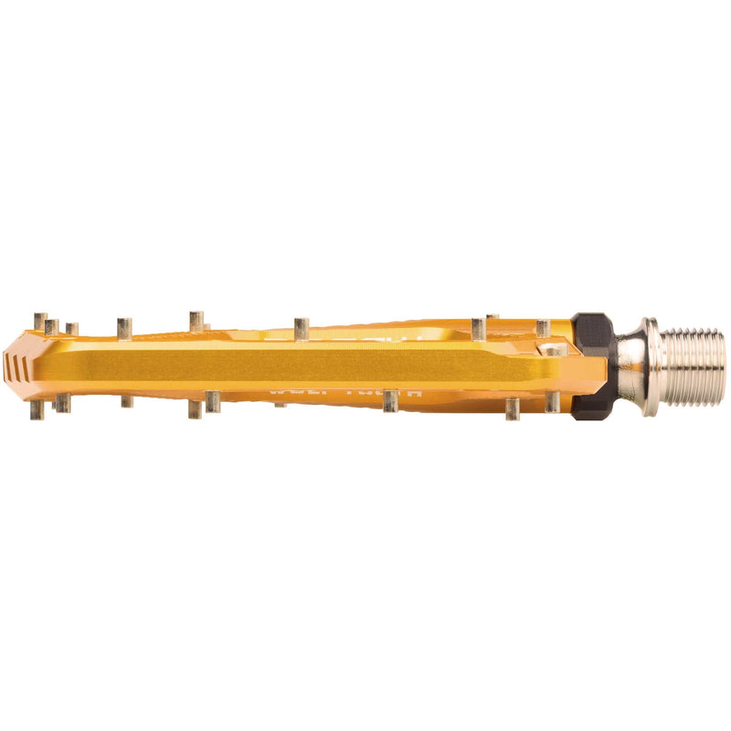 Load image into Gallery viewer, Wolf Tooth Ripsaw Aluminum Pedals Gold
