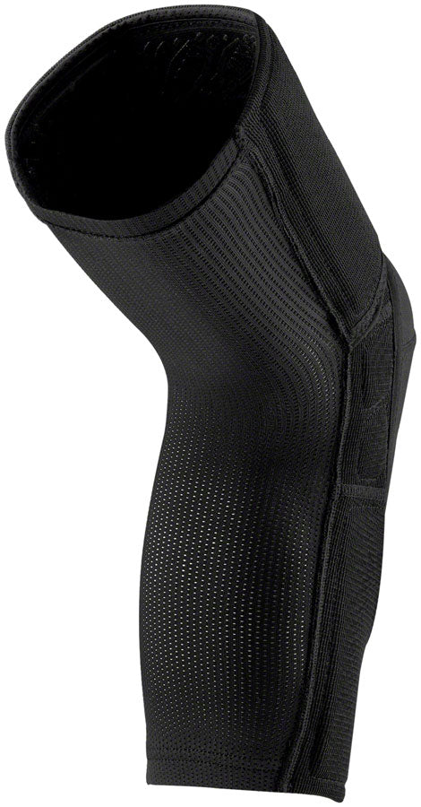 100% Teratec + Knee Guards - Black, Small Tacky Silicone Elastic Webbing