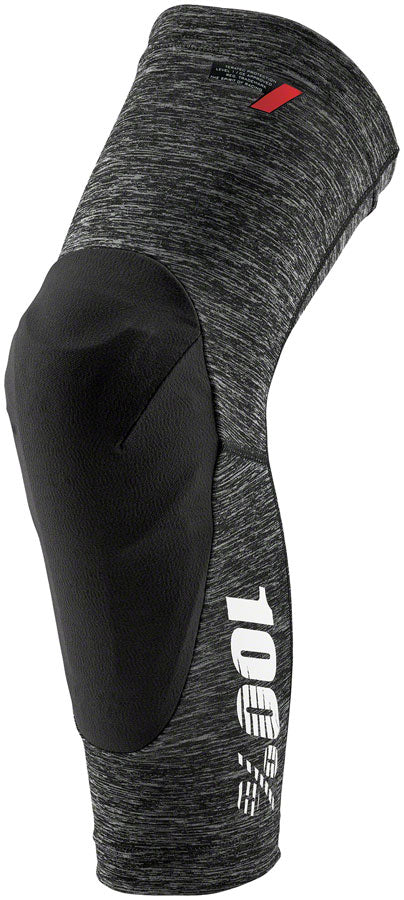 Load image into Gallery viewer, 100% Teratec Knee Guards - Gray/Black, Large

