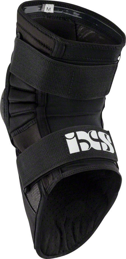 iXS Dagger Men's Knee Guard: Black, Medium, Hard Shell Over Foam Pad