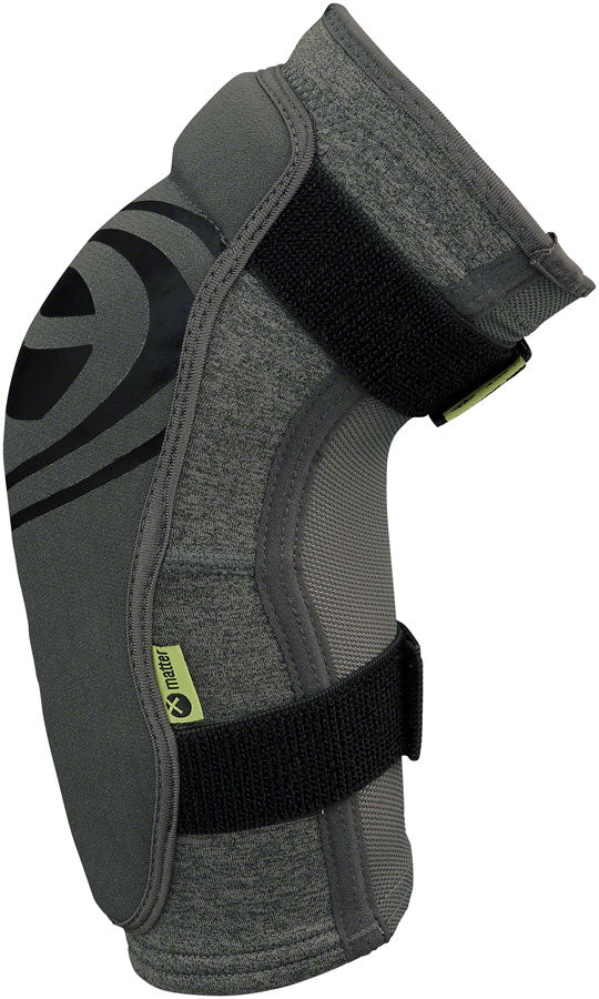 Load image into Gallery viewer, iXS Carve Evo+ Elbow Pads Gray Extra Large Ventilated, LoopLock Reactive Polymer
