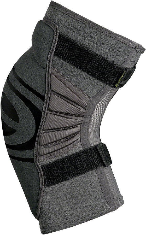 Load image into Gallery viewer, iXS Carve Evo+ Knee Pads Gray Medium Ventilated w/ LoopLock Reactive Polymer
