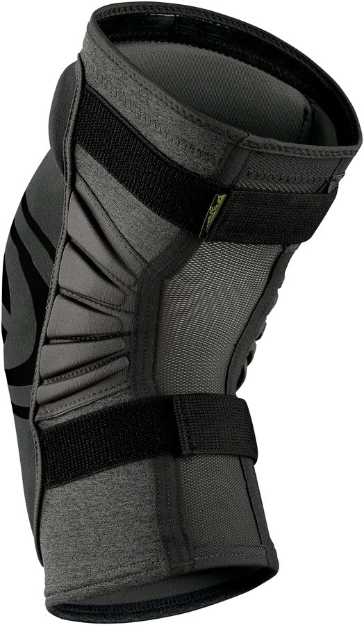 Load image into Gallery viewer, iXS Carve Evo+ Knee Pads Gray Large Ventilated w/ LoopLock Reactive Polymer
