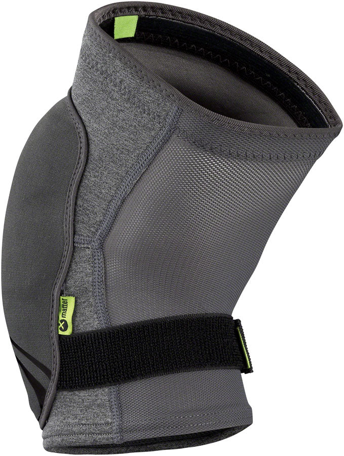 Load image into Gallery viewer, iXS Flow ZIP Knee Pads Gray Extra Large Ventilated w/ LoopLock Reactive Polymer
