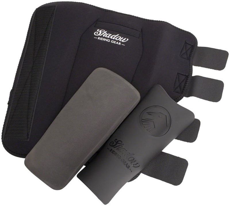 Load image into Gallery viewer, The Shadow Conspiracy Shinners Shin Guards - Black, Small/Medium
