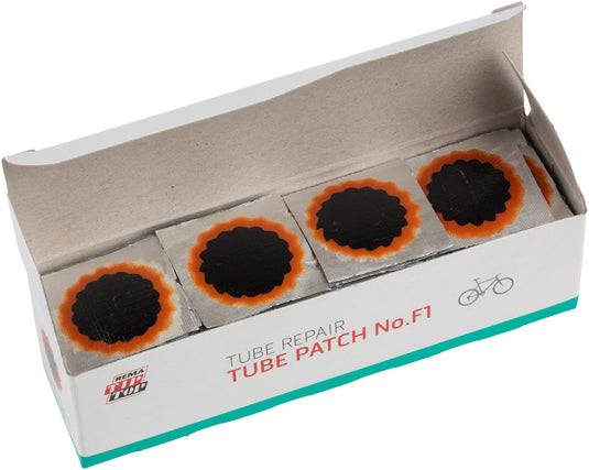 2 Pack Rema F0-P 25mm Round Tube Patch Box of 100 Seamless Tube Repair Patch Kit