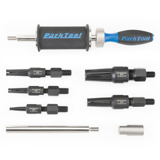 Park Tool SHX-1 Slide Hammer Extractor Organized In A Convenient Storage Case