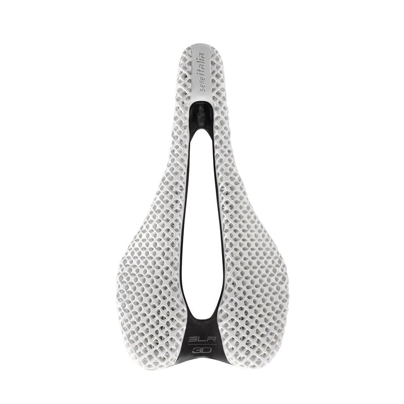 Load image into Gallery viewer, Selle Italia SLR Boost 3D Kit Superflow S3, Carbon, White, 3D Print

