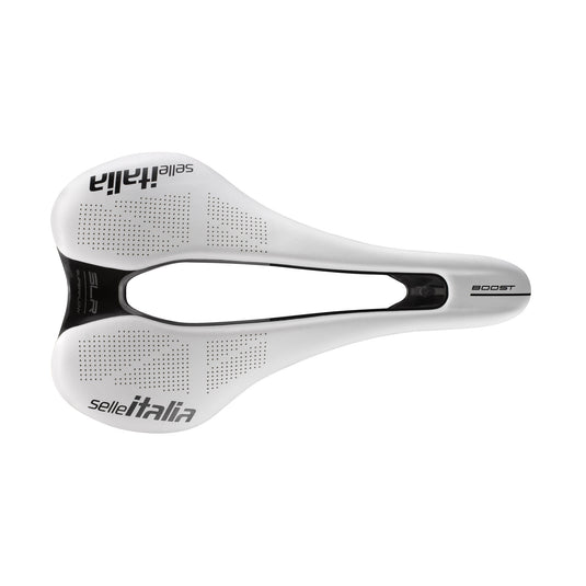 Selle Italia SLR Boost Kit Carbonio L3, Carbon, White, FibraTek