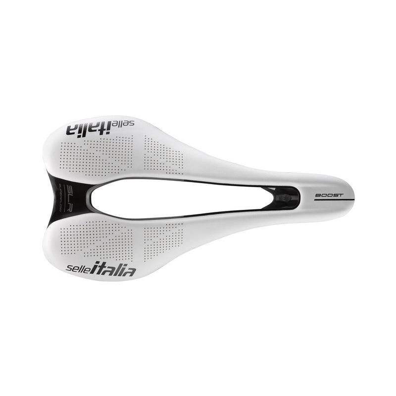 Load image into Gallery viewer, Selle Italia SLR Boost Kit Carbonio S3, Carbon, White, Fibra-Tek
