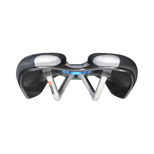 Selle Italia SLR Boost Gravel Superflow Saddle - Black 130mm Titanium Rails