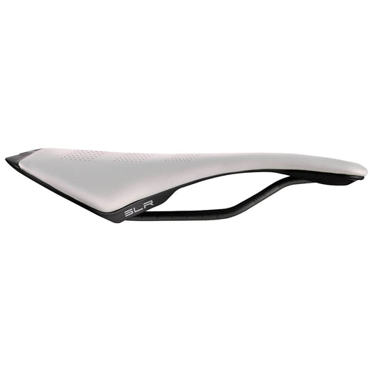 Selle Italia SLR Elite Opal, L3, Steel Rails, White