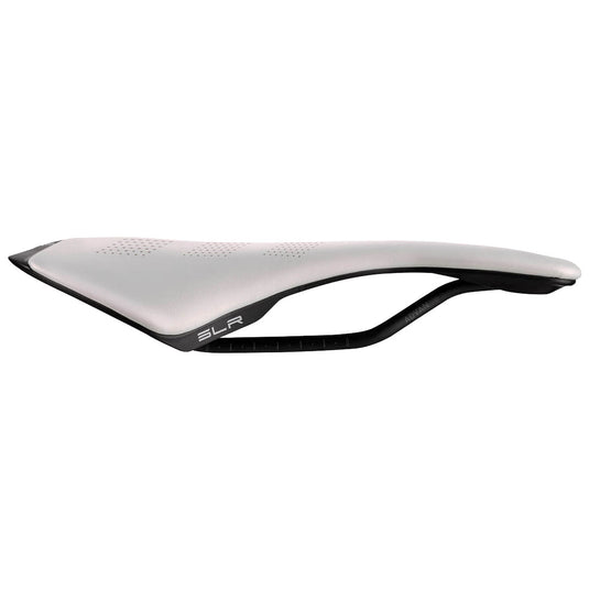 Selle Italia SLR Advan Opal, L3, Steel Rails, White