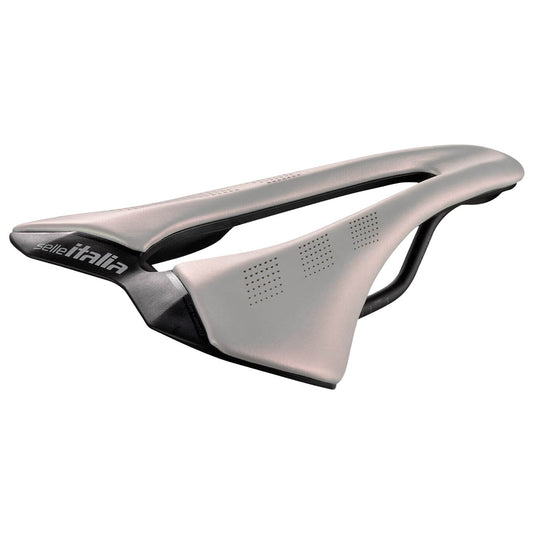 Selle Italia SLR Advan Opal, S3, Steel Rails, White
