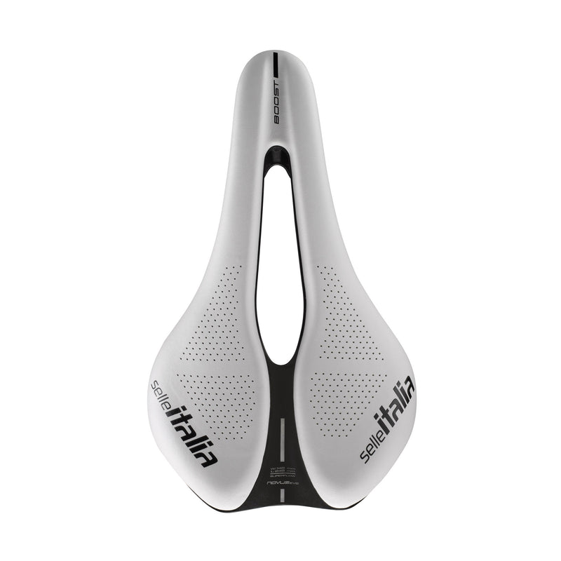Load image into Gallery viewer, Selle Italia Novus Boost Evo Kit Carbonio SF, L3, Carbon, White LTD
