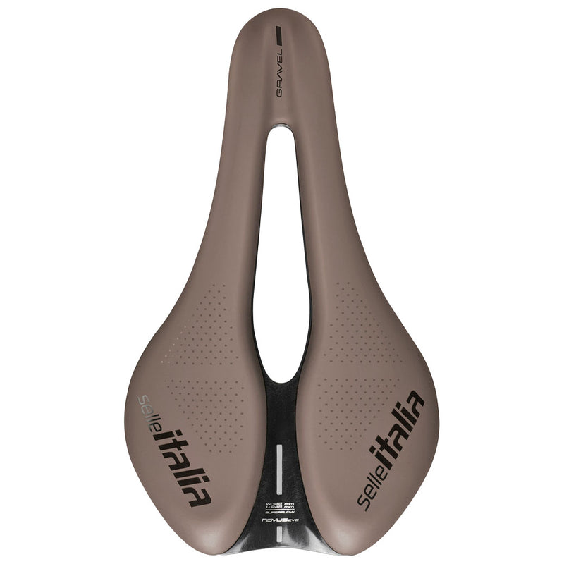 Load image into Gallery viewer, Selle Italia Novus Boost Evo Gravel Superflow TM, L3, Mang, Mud Brn

