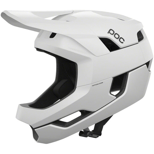 POC-Otocon-Helmet-Large-(59-62cm)-Full-Face--Detachable-Visor--Removable-Grill--Removable-Cheekpads--Race-Lock-Fit-White_HLMT5460