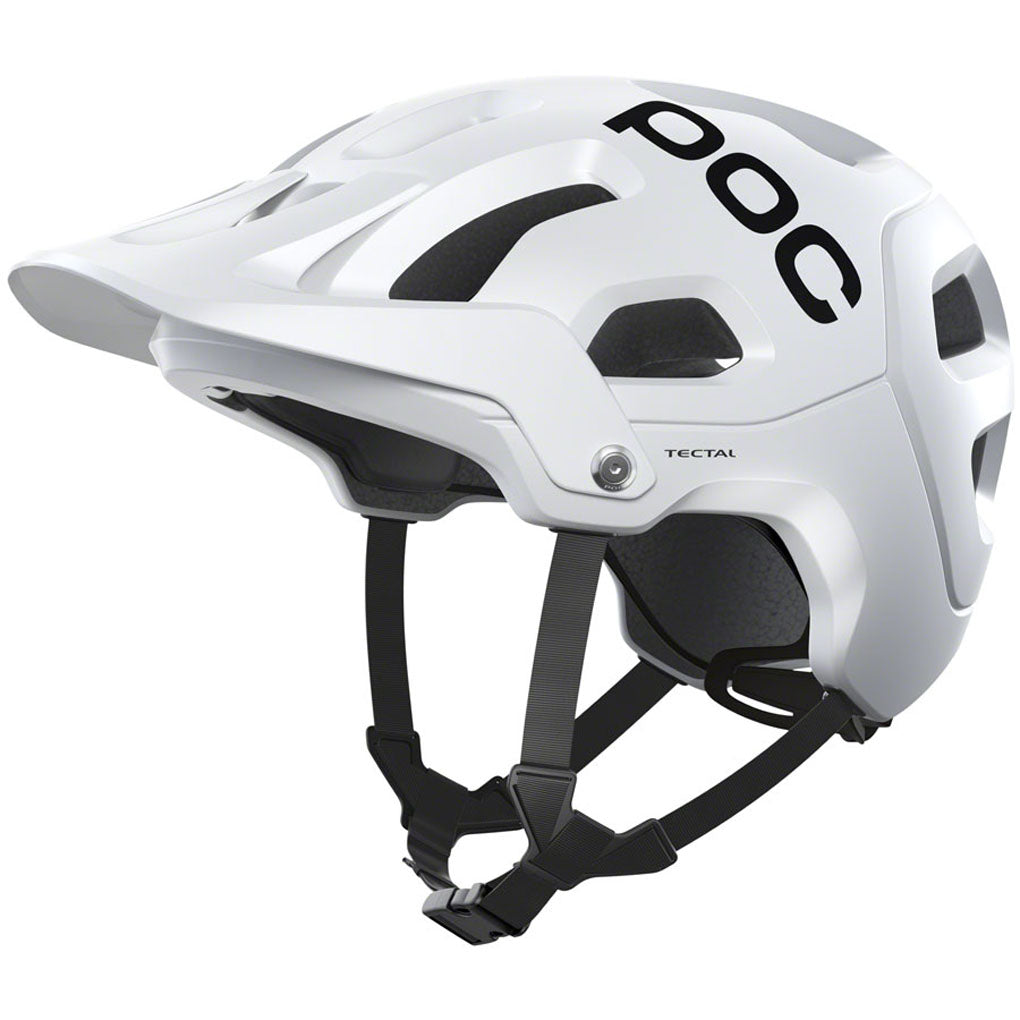 POC-Tectal-Helmet-Small-(51-54cm)-Half-Face--Visor--Adjustable-Fitting--Recco-Reflector--Aramid-Grid-White_HLMT5418