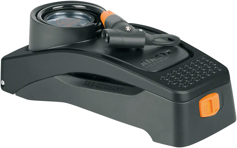 Load image into Gallery viewer, SKS Airstep Digital Foot Pump - 102 psi, Black Scratch-Resistant Coating
