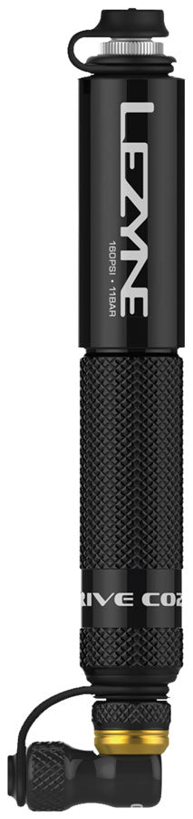 Load image into Gallery viewer, Lezyne POCKET DRIVE CO2 Pump, 170mm, 160psi, Press-fit, Black

