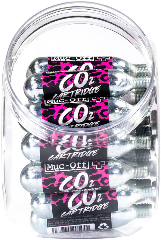 Muc-Off Countertop 25g CO2 Refill Cartridge Jar - Quantity 25