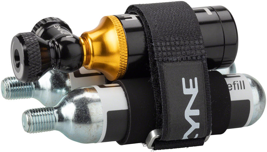 Lezyne CO2 Blaster Inflater and Tubeless Plug Repair Kit with Two 20g Cartridges