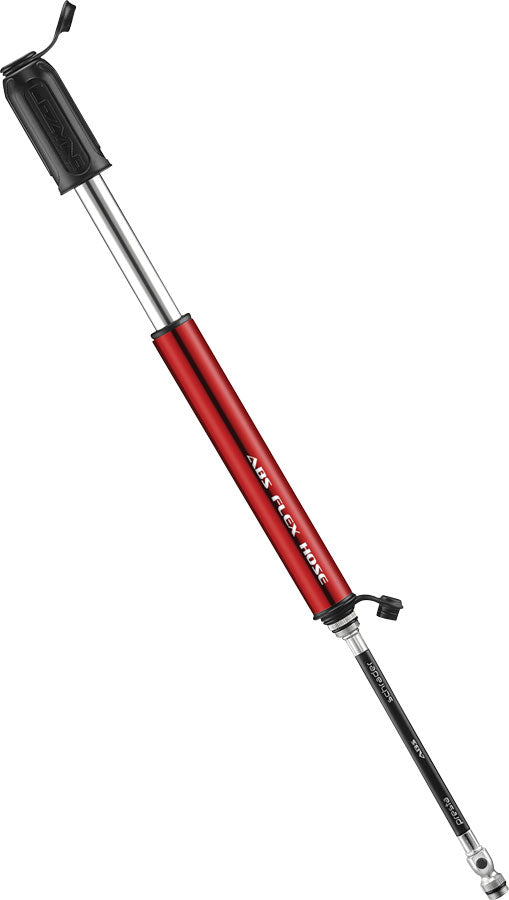 Load image into Gallery viewer, Lezyne HP Drive Hand Pump - Small, ABS Flex Hose, Gloss Red
