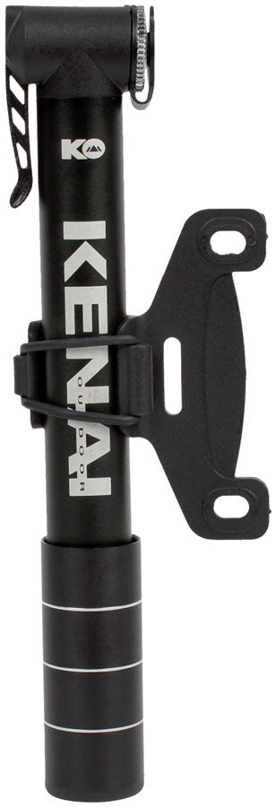 Kenai Outdoor Alloy Mini Frame Pump - 80 Psi, Black