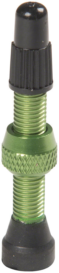 Load image into Gallery viewer, Stan&#39;s NoTubes Alloy Valve Stems - 35mm, Pair, Green
