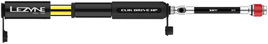 Lezyne CLIK DRIVE HP Pump CLIK,Black