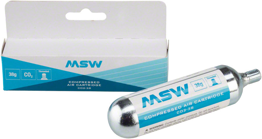 MSW CO2-38 CO2 Cartridge: 38g, Each