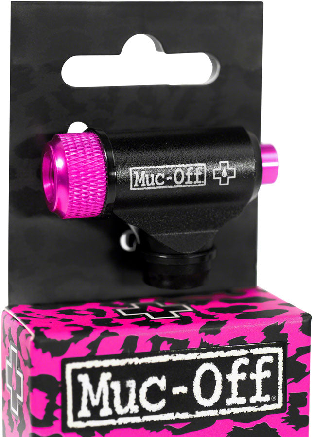 Load image into Gallery viewer, Muc-Off Road Inflator Kit Includes Two 16G Cartridges and Neoprene Sleeve
