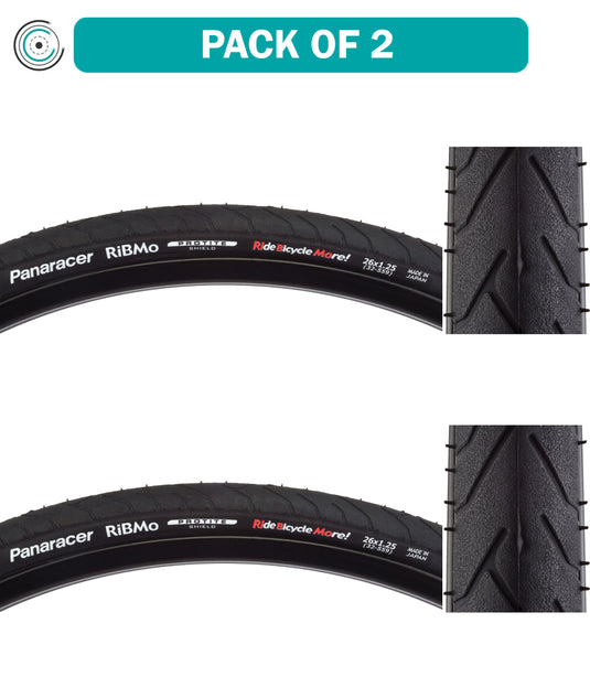 Panaracer-Ribmo-26-in-1.25-Wire-TIRE1607PO2-Wire-Bead-Tires