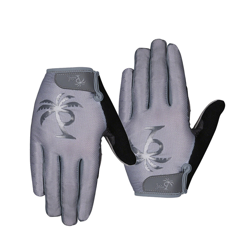Load image into Gallery viewer, Pedal-Palms-Greyscale-Gloves-Gloves-Medium_GLVS2154
