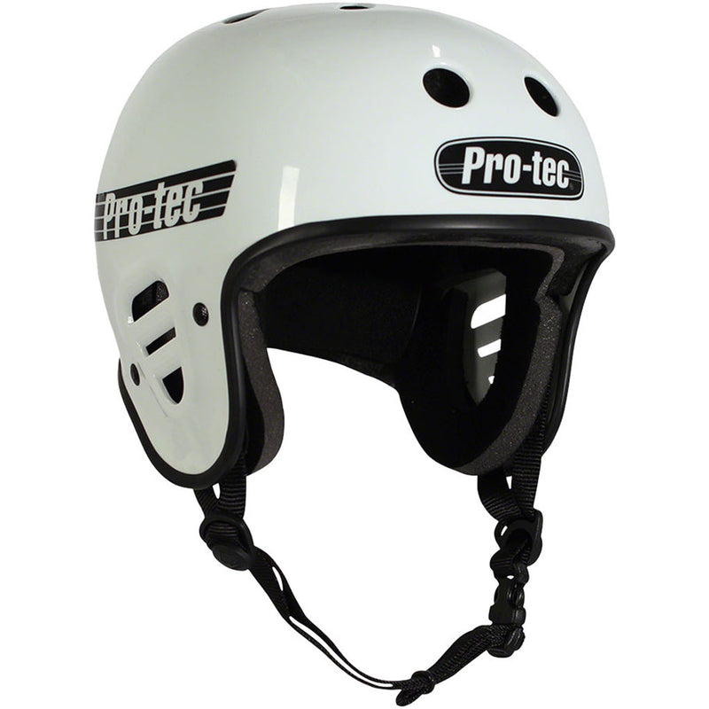 Load image into Gallery viewer, Pro-tec-Full-Cut-Helmet-Small-(54-56cm)-Half-Face--Adjustable-Fitting--Soft-Tubular-Webbing--Multi-Impact-Two-Stage-Premium-Liner-White_HE1045
