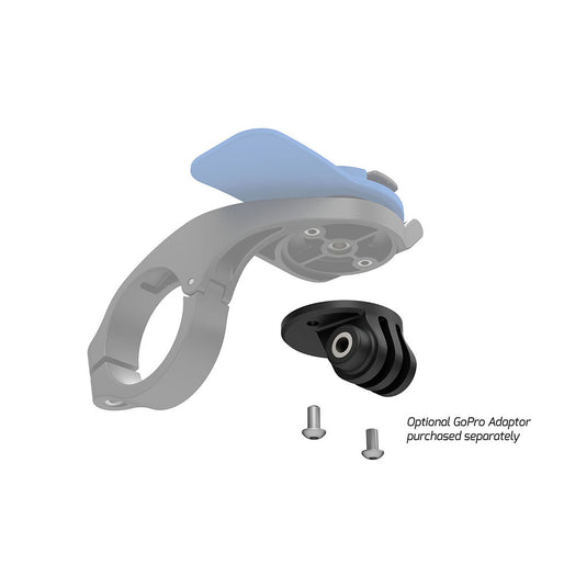 Quad Lock Action Camera Adapter, Black/Blue NLS