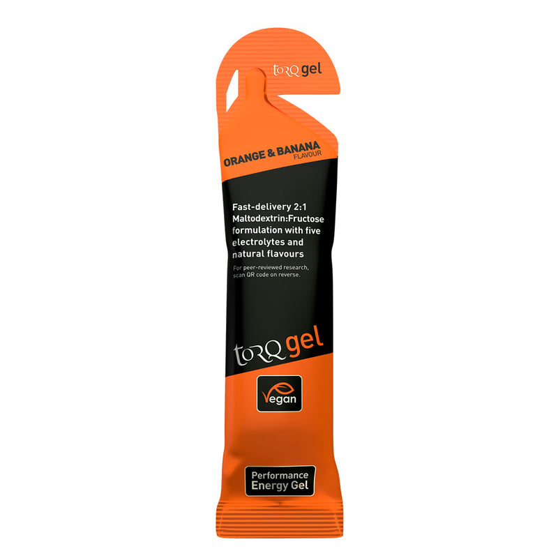 Load image into Gallery viewer, Torq Energy Gel, Orange And Banana, 15/Count
