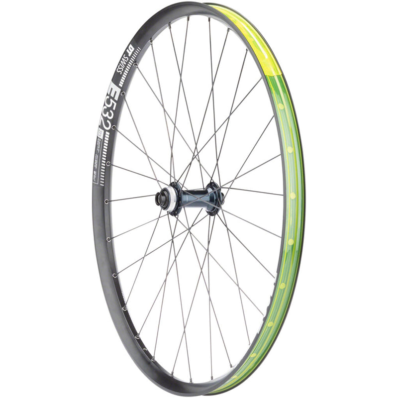 Load image into Gallery viewer, Quality-Wheels-Shimano-SLX-DT-E532-Front-Wheel-Front-Wheel-27.5-in-Tubeless-Ready-Clincher_WE3106
