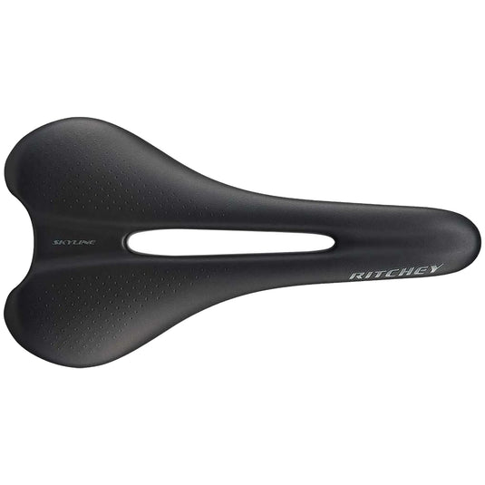 Ritchey Skyline Comp Saddle, CrMo Rail, 145mm Width, Black