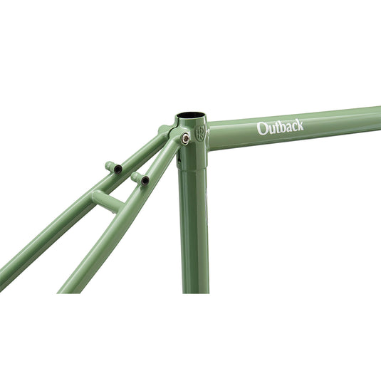 Ritchey Outback Di2 Frameset, Medium, Green/White