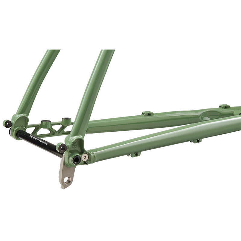 Load image into Gallery viewer, Ritchey Outback Di2 Frameset, Medium, Green/White
