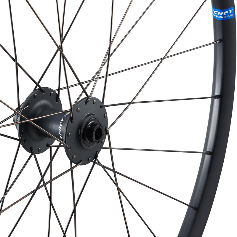 Load image into Gallery viewer, Ritchey WCS Zeta GX Wheelset - 650b, 12 x 100mm, 12 x 142mm, Center-Lock, XDR, Black
