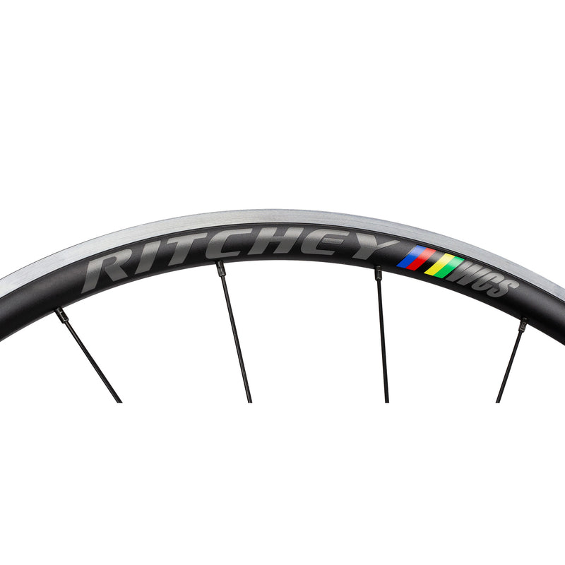 Load image into Gallery viewer, Ritchey WCS Zeta Wheelset - 700c, QR x 100/130mm, Rim Brake, HG 11 Road, Black
